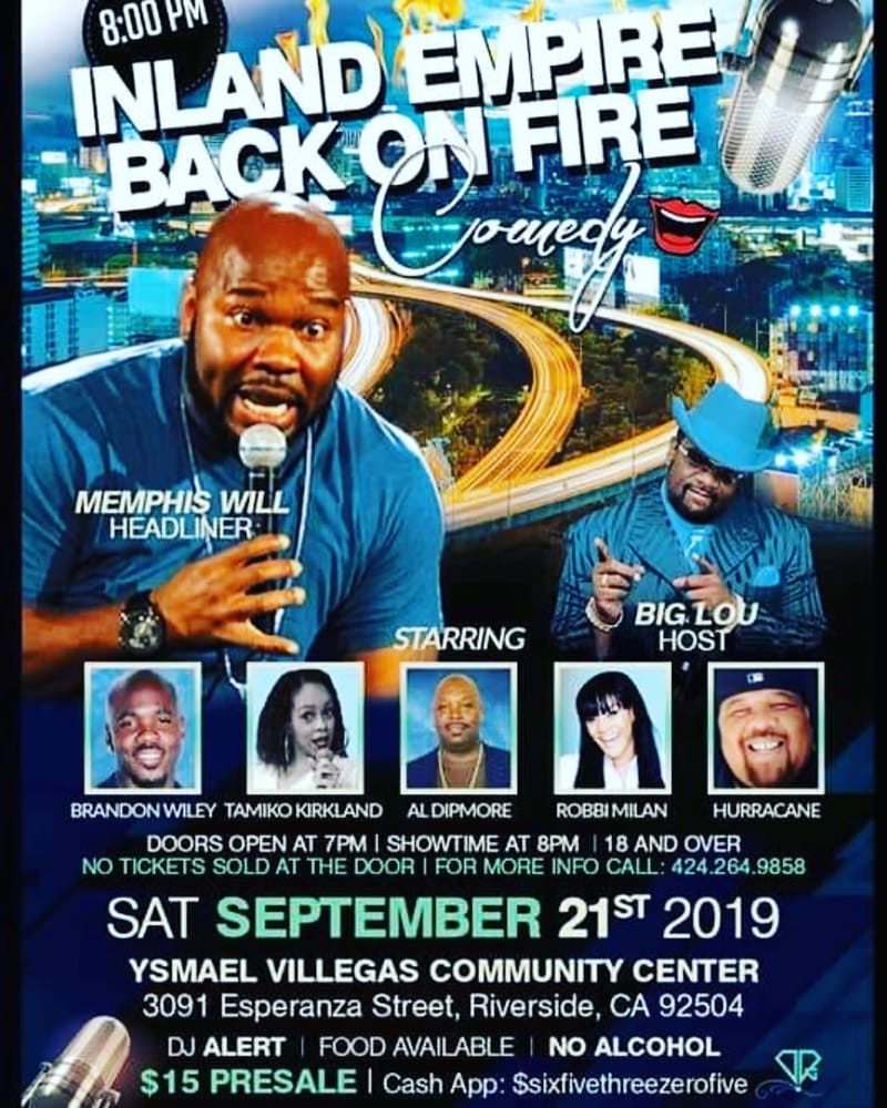Inland Empire Back On Fire Comedy
