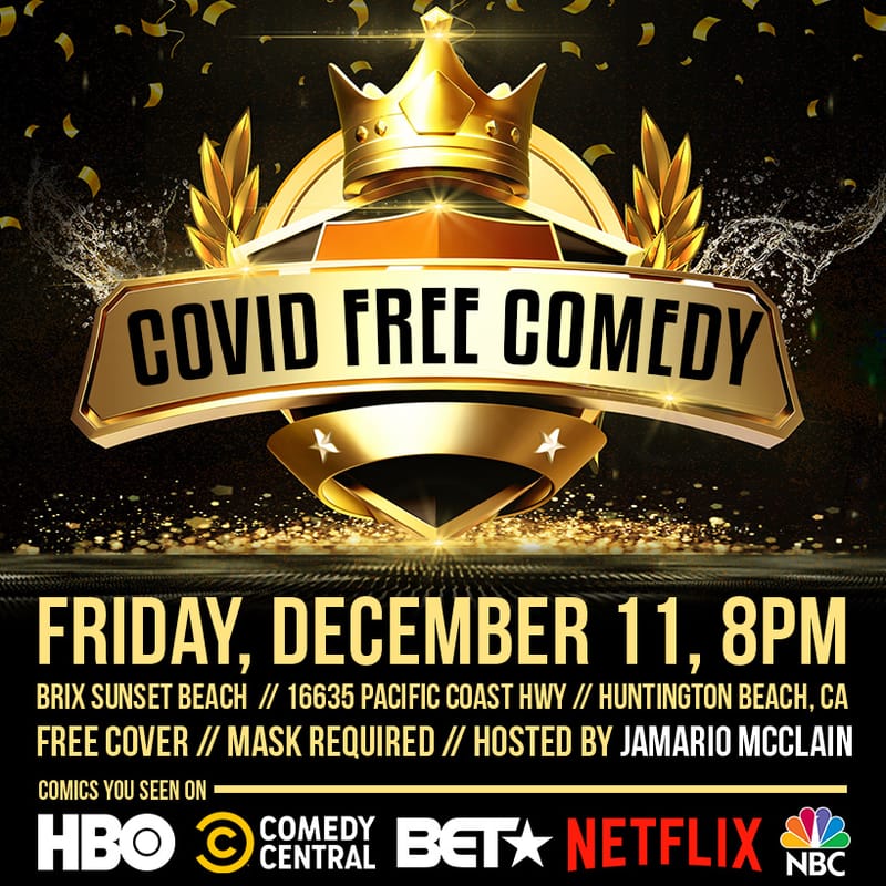COVID FREE COMEDY