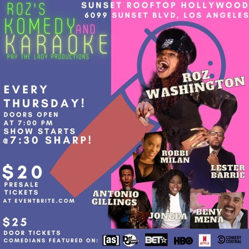 Roz’s Komedy & Karaoke 🎤🤣