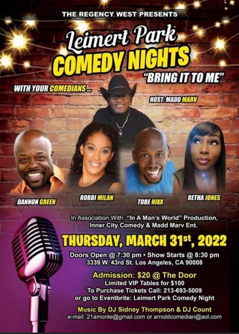 Leimert Park Comedy Nights