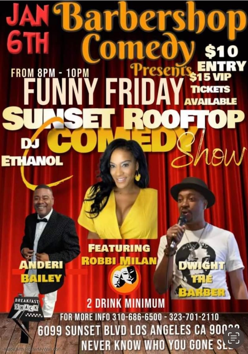 BARBERSHOP COMEDY FUNNY FRIDAY