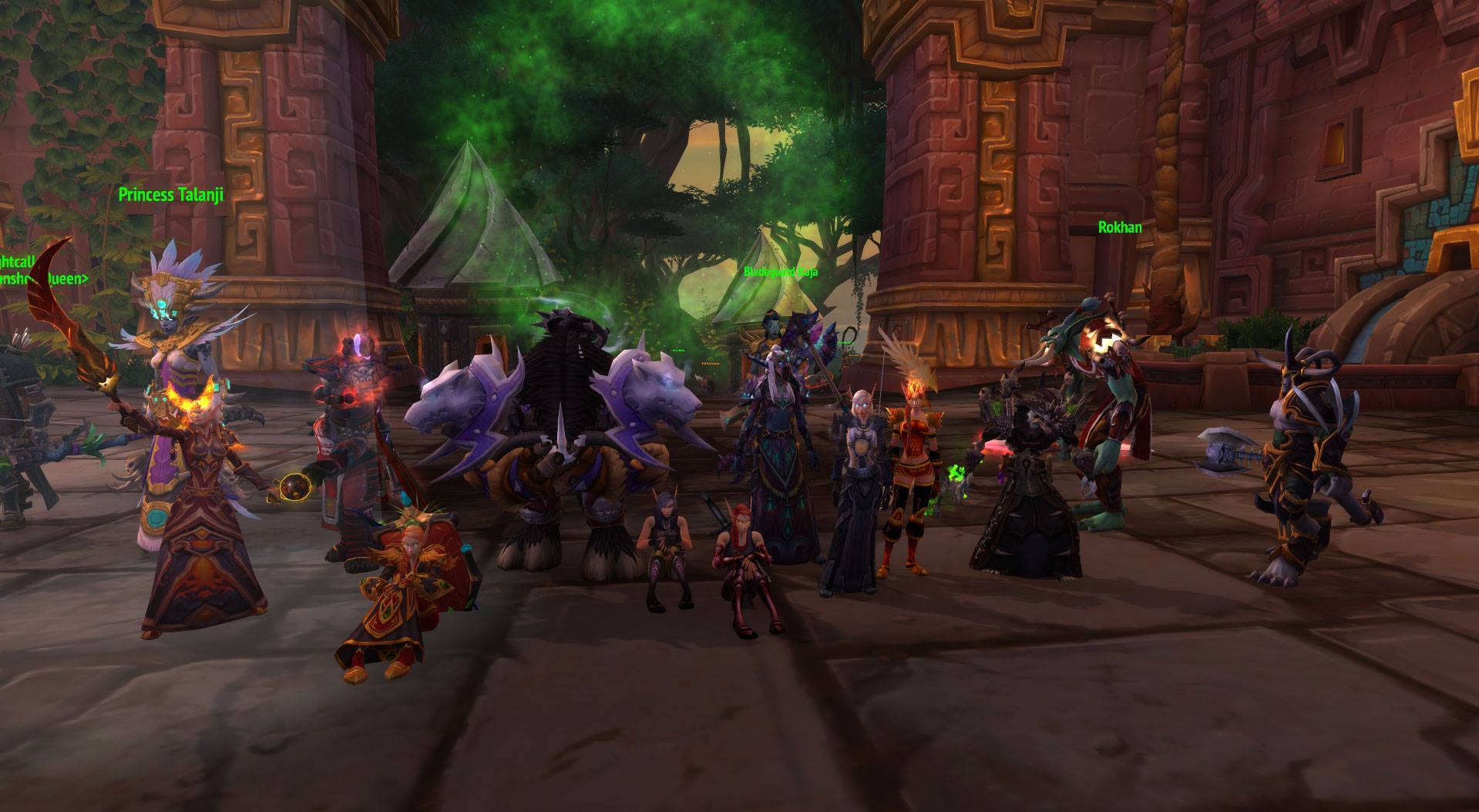 Raid Team Progress