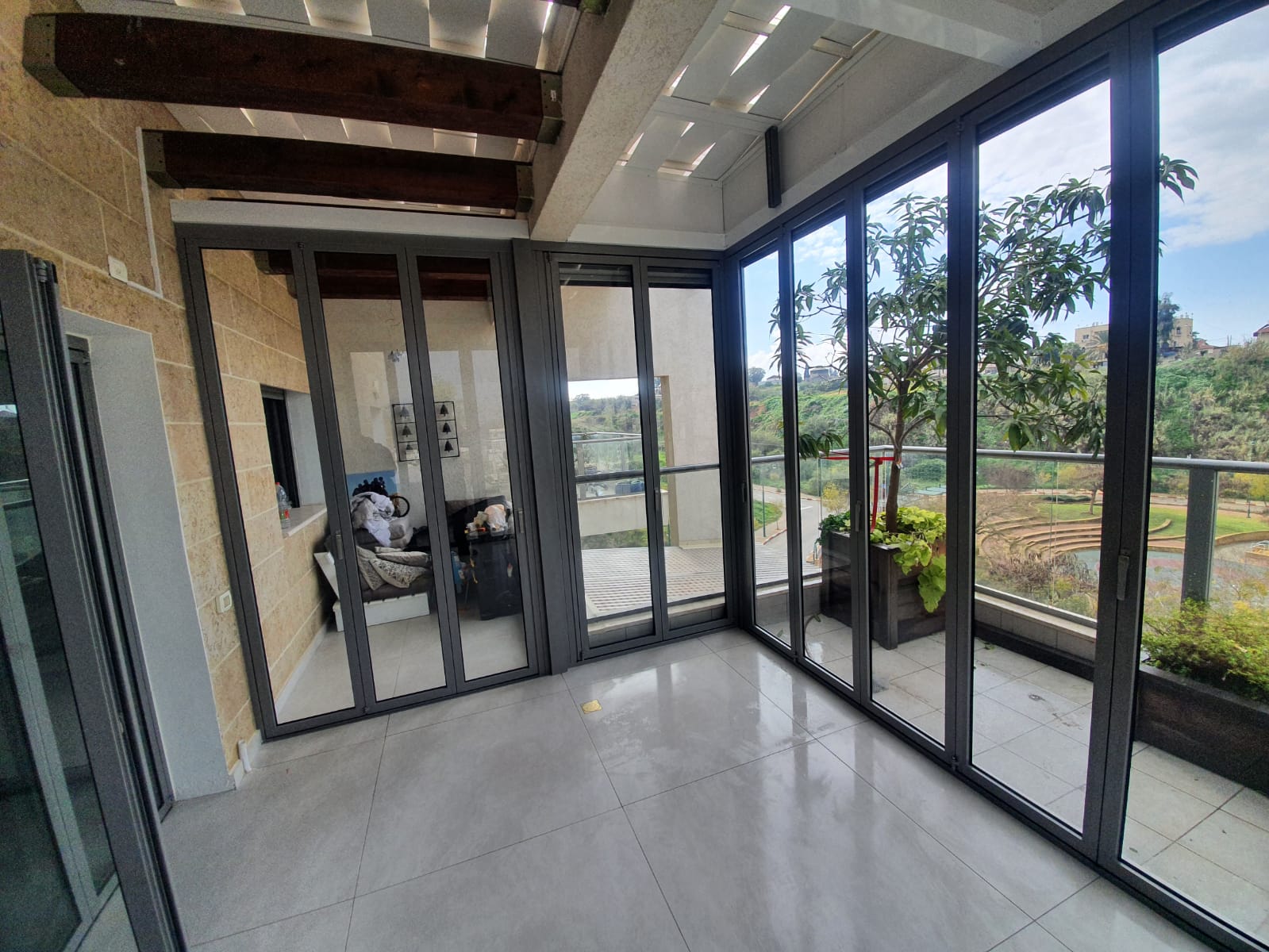 דלתות מתקפלות נאספות הרמוניקה דגם SL-35