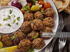 Хрустящие фрикадельки из баранины по-гречески