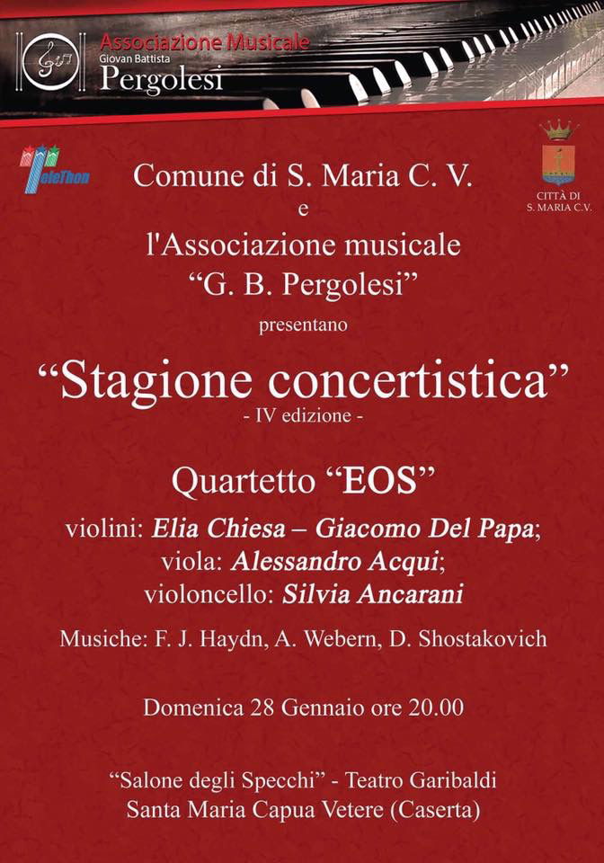 Concert at the Garibaldi Theater