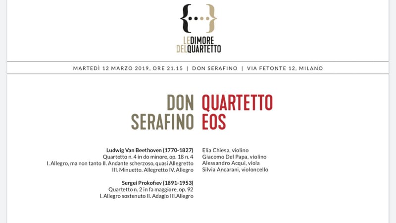 The Quartet Houses: Don Serafino