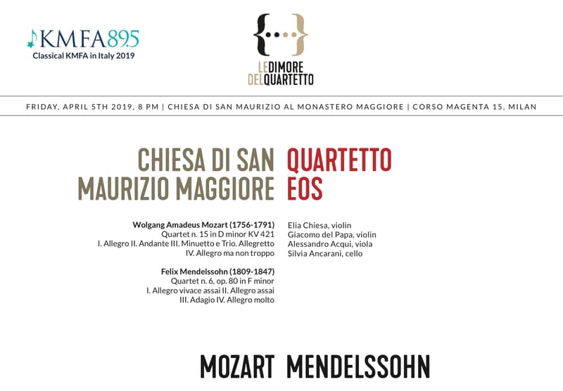 Le Dimore del Quartetto: Church of San Maurizio Maggiore