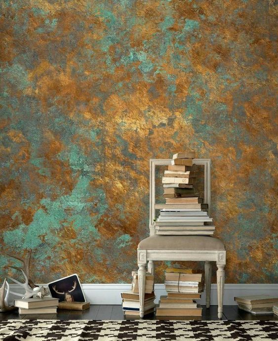 تکنیک های پتینه روی دیوار
