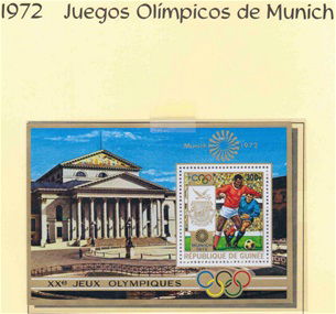 JUEGOS OLÍMPICOS DE MUNICH´72 (FILATELIA)