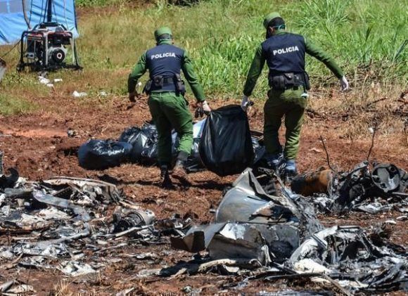 Desmienten especulaciones sobre causas del accidente aéreo en Cuba