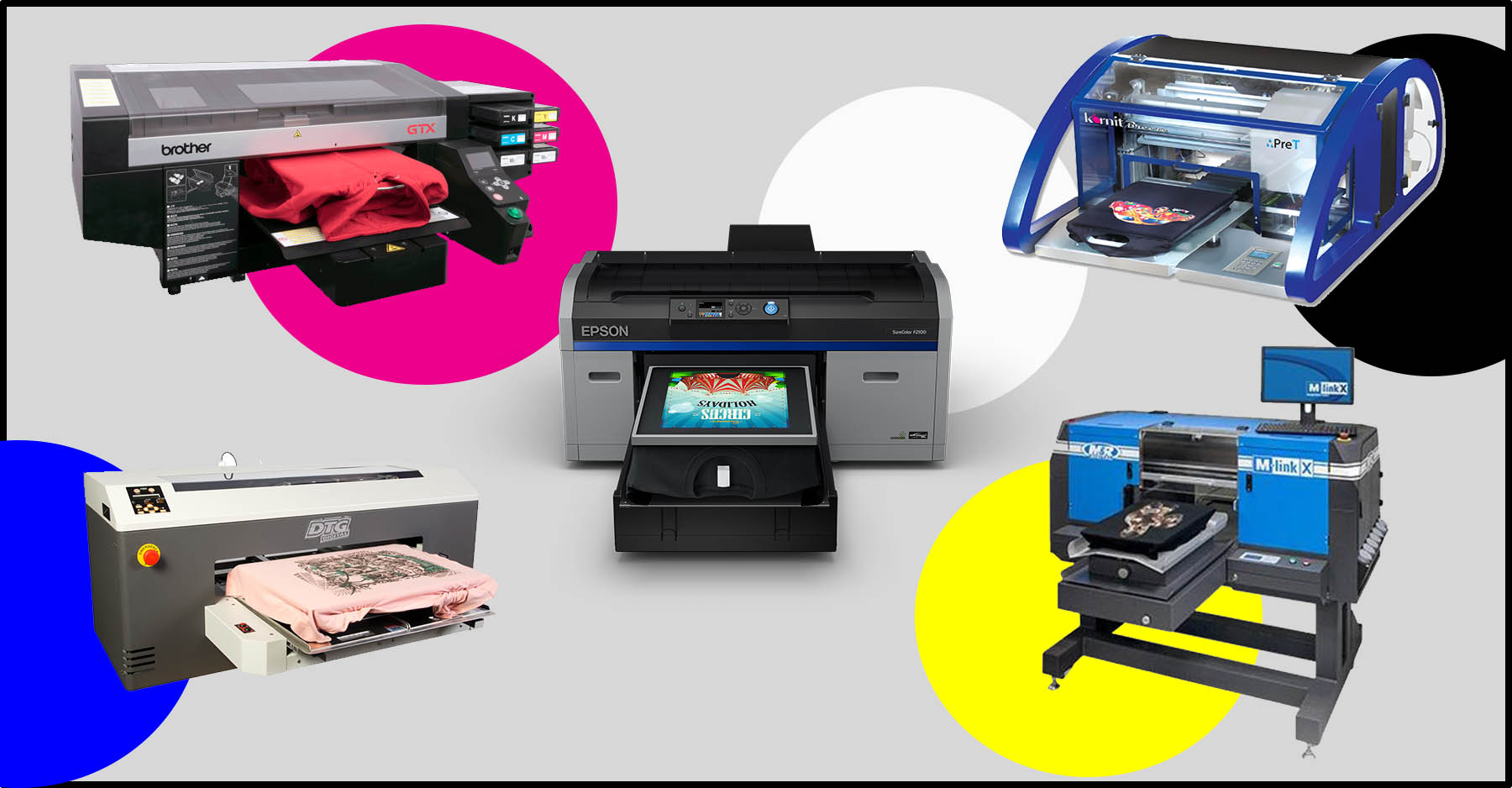 The Top 5 T-Shirt Printing Machines