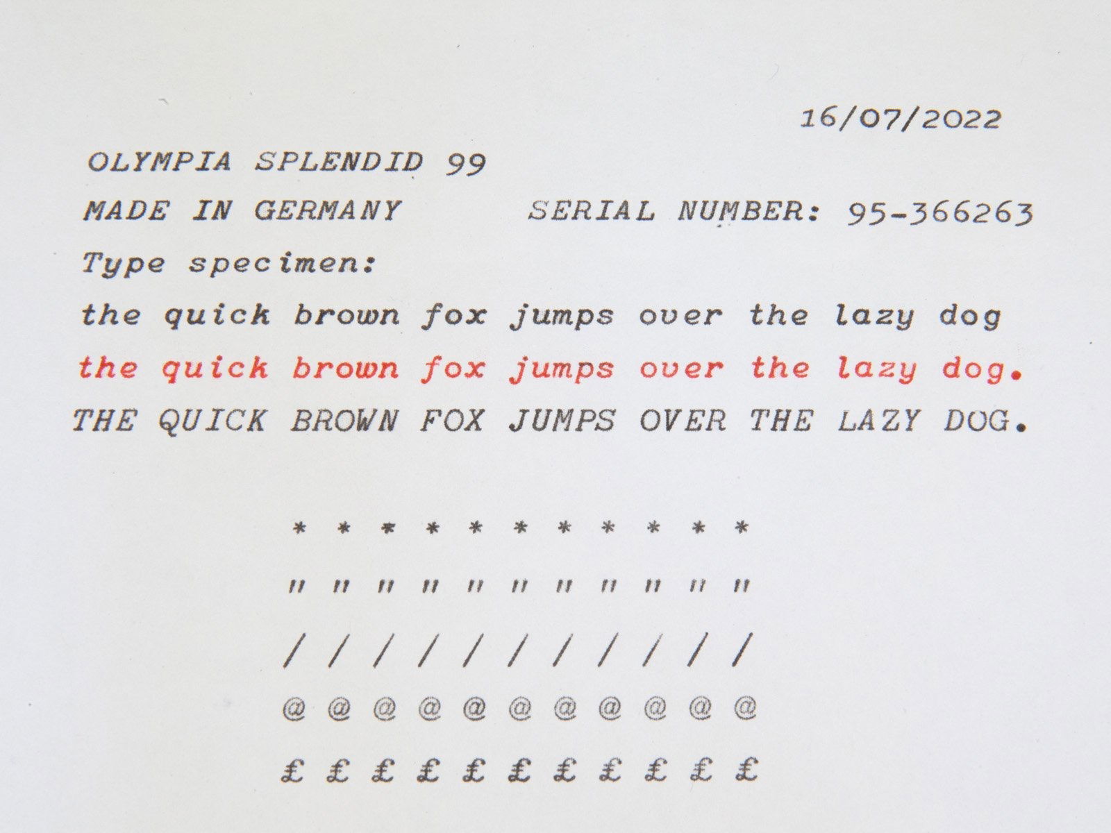 Olympia Splendid 99 - Italic