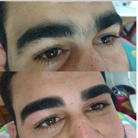 SOBRANCELHAS MASCULINA