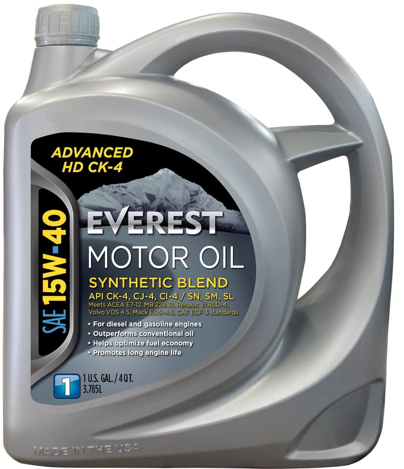 EVEREST 15W40 CK-4 SYNTHETIC BLEND