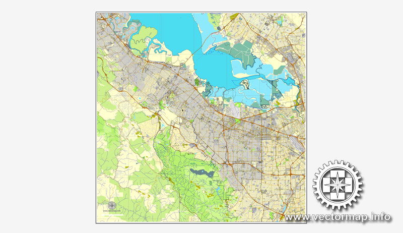 Palo Alto city info + maps for travelling