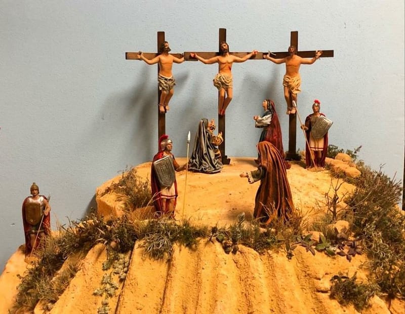 La Crucifixión en Santa María