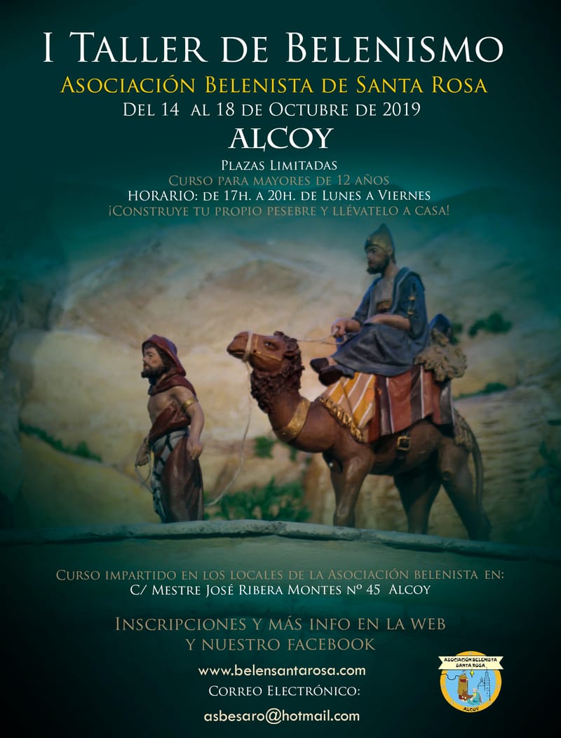 I Cursillo Belenista Asociación Belenista Santa Rosa 2019