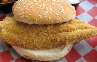 CATFISH FILLET SANDWICH