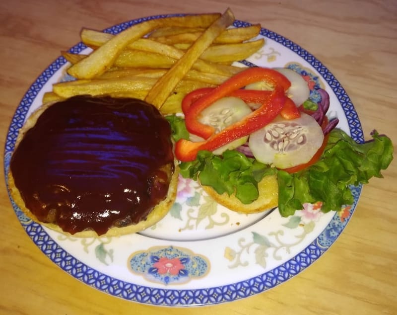 HAMBURGUESA BBQ
