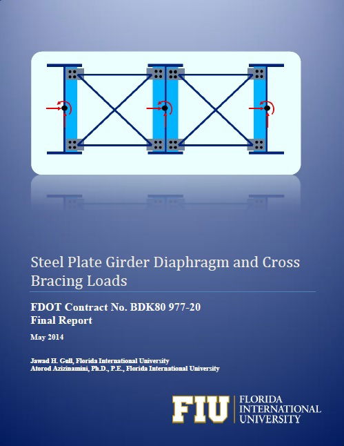 Steel Plate Girder Diaphragm and Cross Bracing Loads