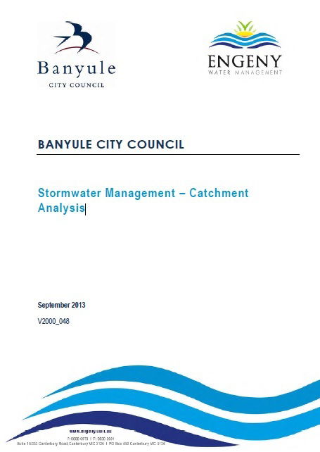 Stormwater Management – Catchment