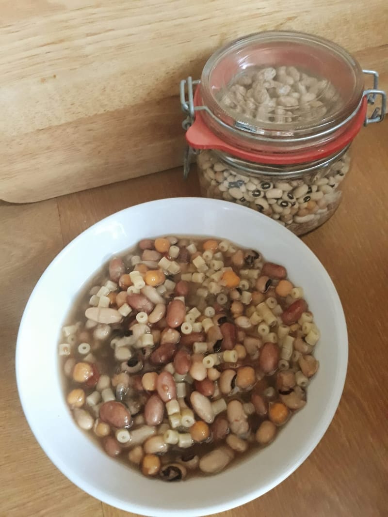 Pasta with beans