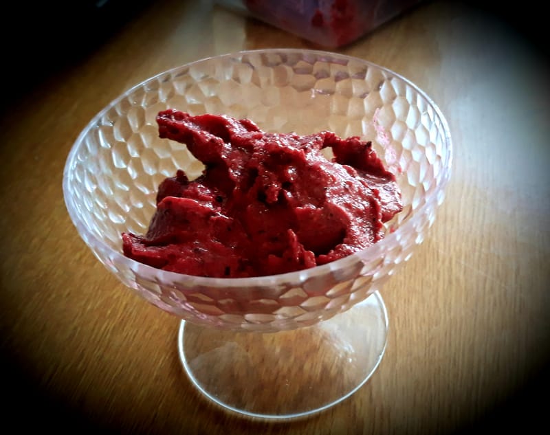 Summer Fruit sorbet