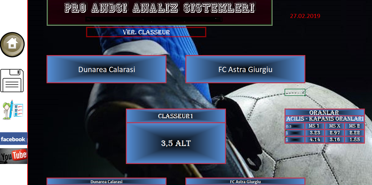 Pro Analiz Andsi Classeur1 alt ust exceli