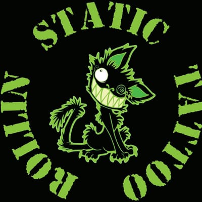 Rollin' Static Tattoo