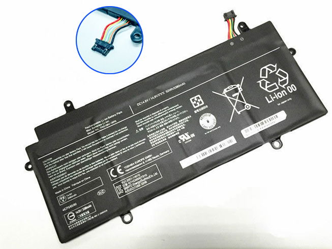 3380mah/52wh/4cell 14.8v Li-ion Toshiba Notebook Battery for Toshiba Portege, Toshiba Portege Z30-A Z30- A1301