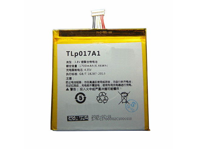 High-quality Alcatel TLP017A1 battery on sale