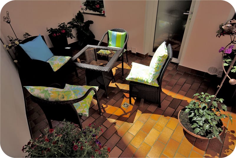 Unsere Raucherlounge