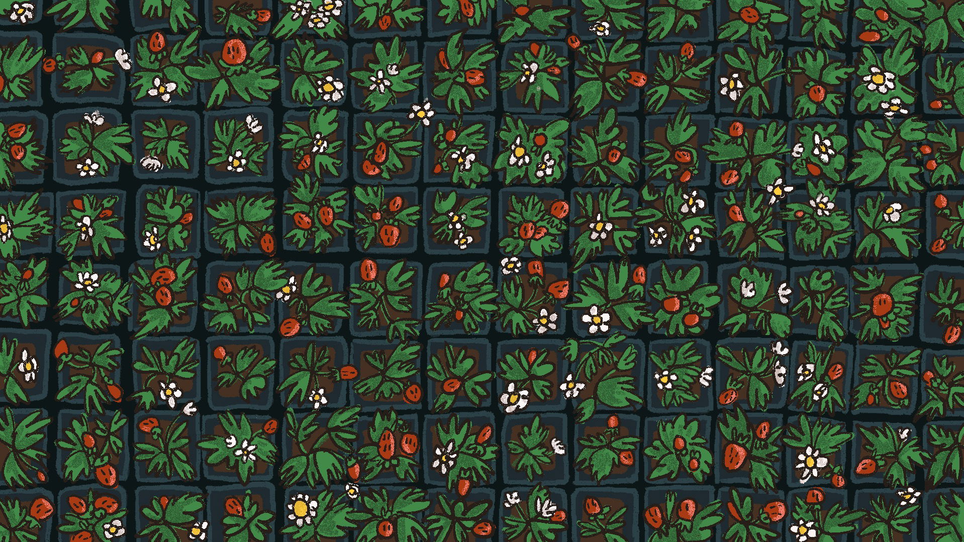 Strawberry Painting