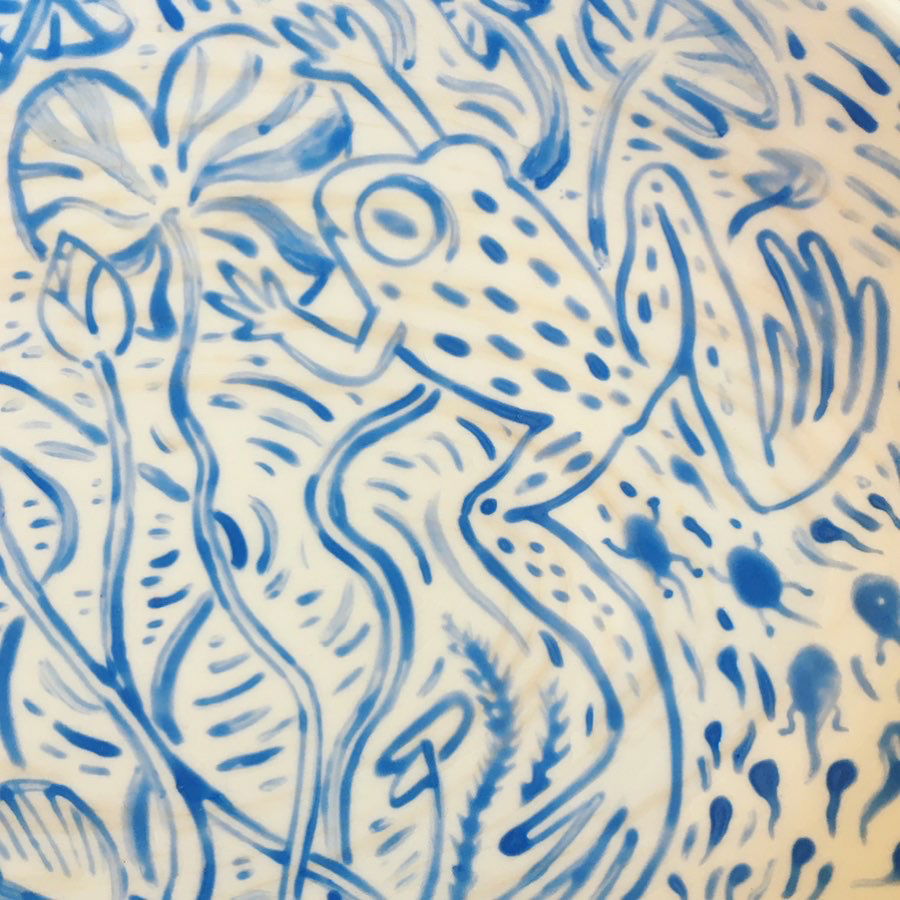 Fish dish detail