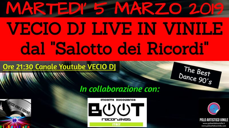 Vecio Dj @ Live in Vinile dal "Salotto dei Ricordi"