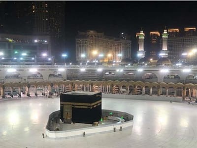 شؤون الحرمين الشريفين تجري صيانة كاملة لمقام إبراهيم