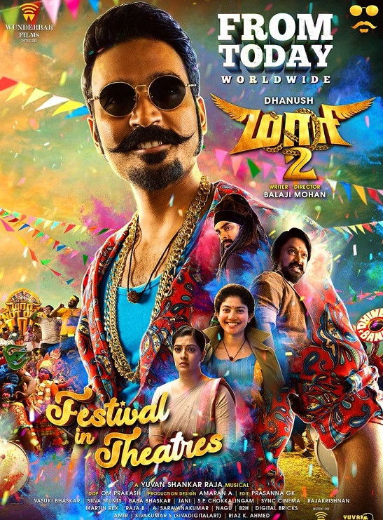 Maari 2 (2018) Tamil Original HD DVD + ESubs