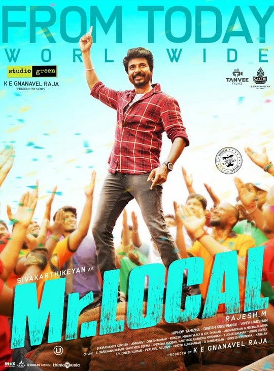 Mr Local (2019) Tamil HQ REAL Pre DVD (Original Audio)