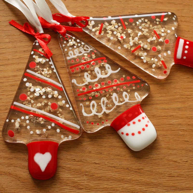 A Day of Glass Fusing - Christmas Decorations (Broadstairs Library)