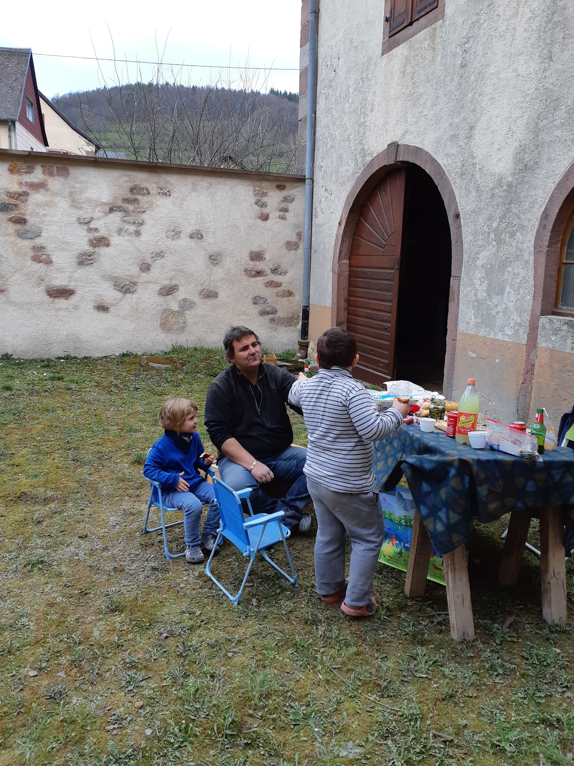 La pause déjeuné