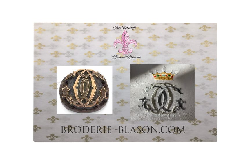 Broderie Monogrammes Anciens