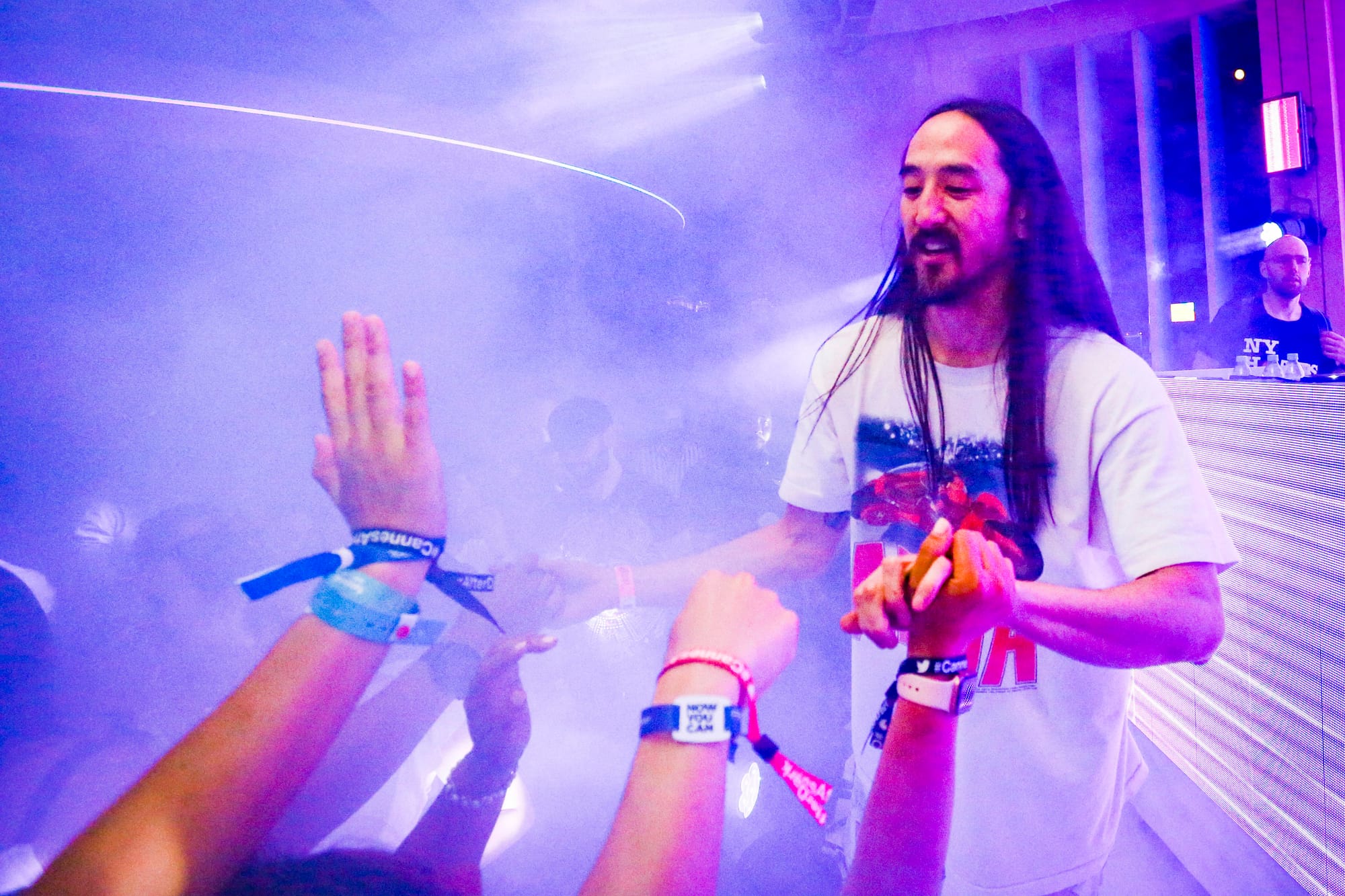 Steve Aoki DJ set in Cannes, France
