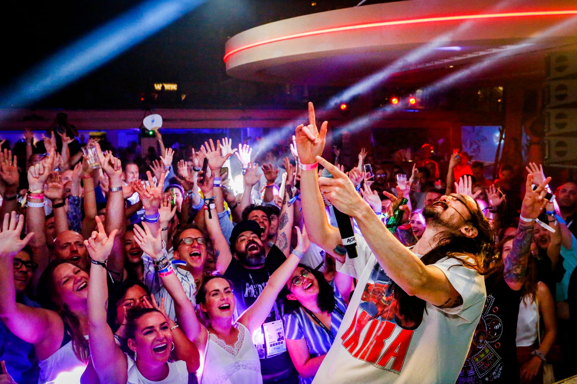 Steve Aoki DJ set in Cannes, France