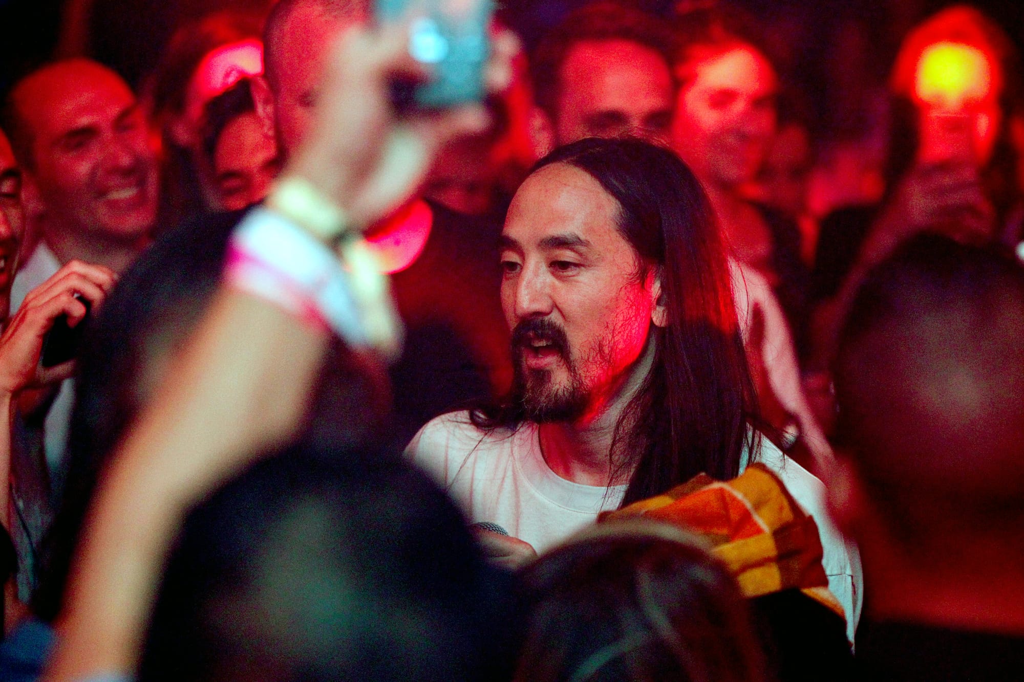 Steve Aoki DJ set in Cannes, France