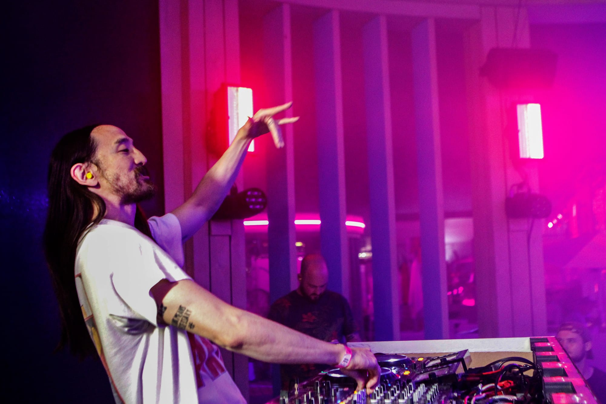 Steve Aoki DJ set in Cannes, France