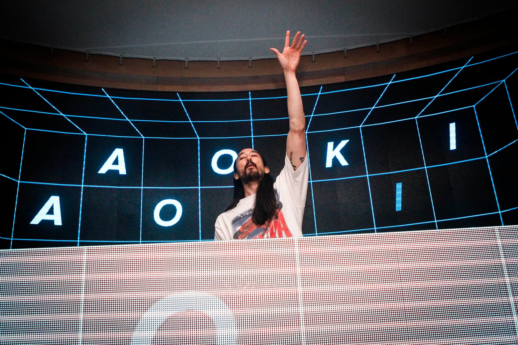 Steve Aoki DJ set in Cannes, France