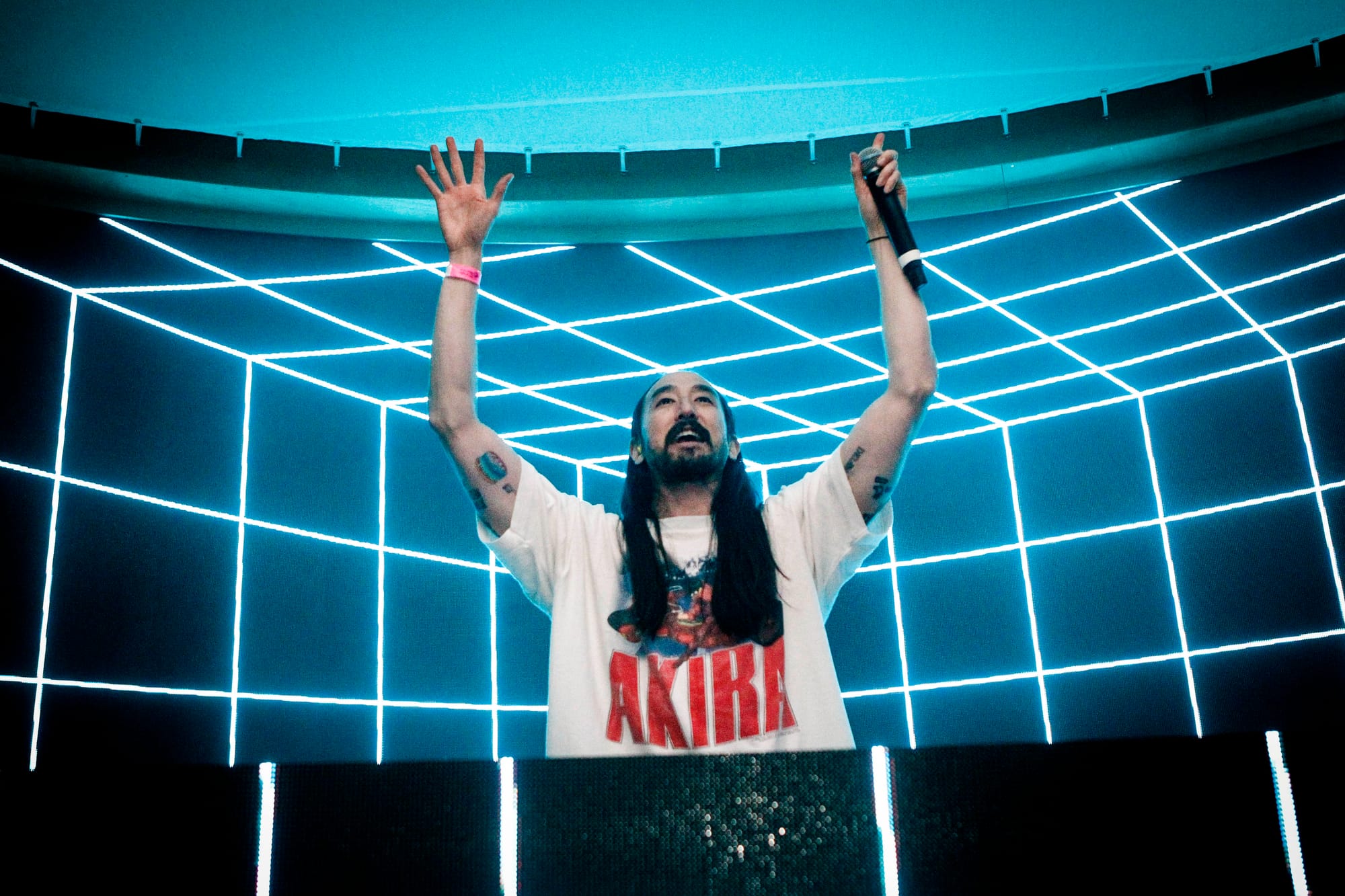 Steve Aoki DJ set in Cannes, France