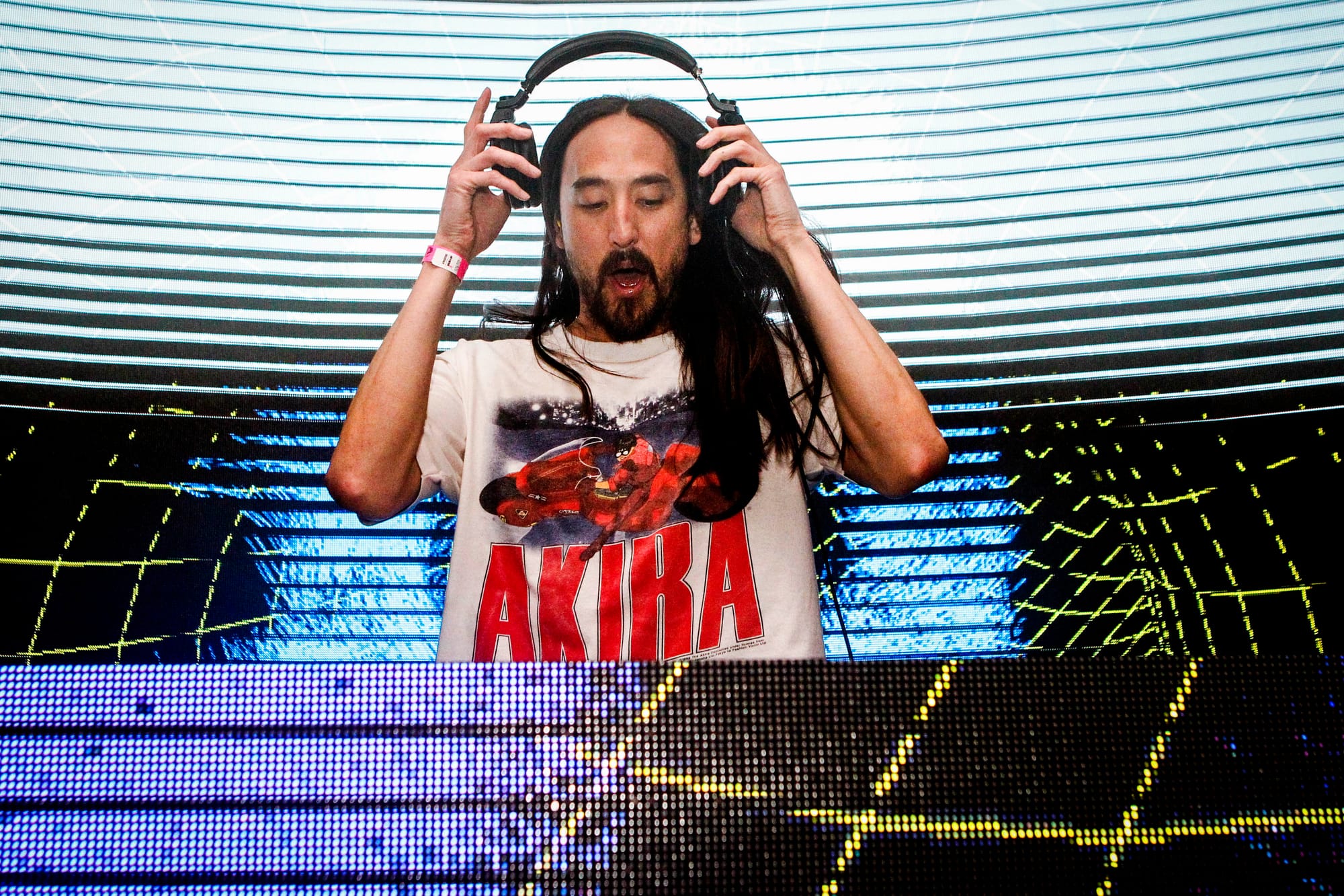 Steve Aoki DJ set in Cannes, France