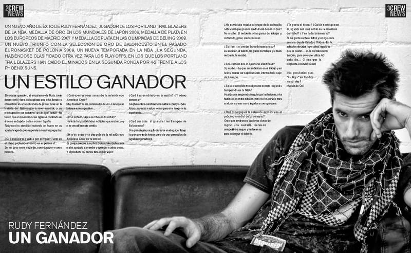 American Crew - Rudy Fernandez