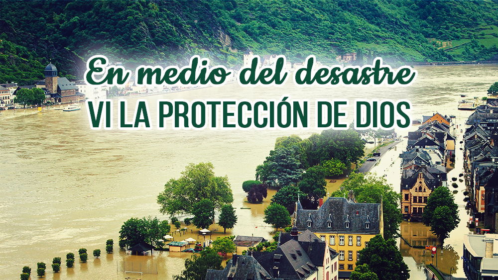 En medio del desastre vi la protección de Dios